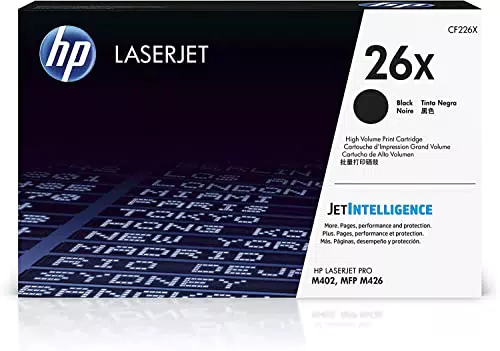 HP 26X CF226X Cartuccia Toner Originale per Stampanti