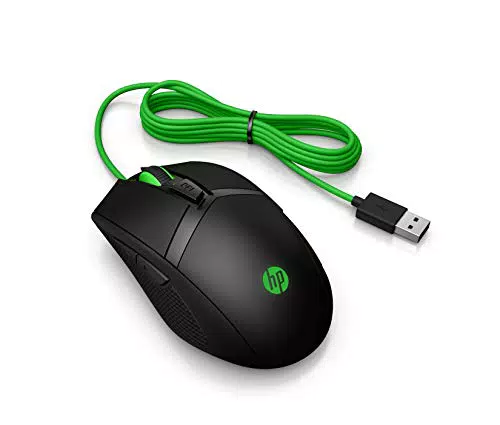 HP Pavilion Gaming 300 Mouse, 8 Tasti Programmabili di cui 2 per Pollici