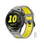 HUAWEI Watch GT Runner, grigio/giallo, 46mm
