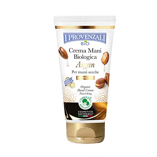 I Provenzali Crema Mani Biologica Argan, 75ml
