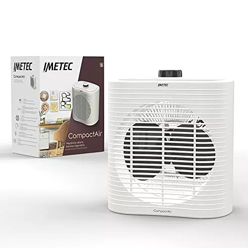 Imetec Compact Air, Termoventilatore piccolo e potentetufetta Elettrica