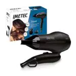 Imetec Travel Ct1 2000 Asciugacapelli Da Viaggio, 1400 W