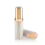 InnovaGoods Epilatore facciale con LED, grigio perla