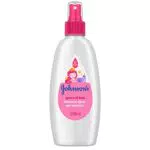 JOHNSON’S Baby, Balsamo Spray per Bambini, Gocce di Luceenza Coloranti Solfati Alcol e Sapone