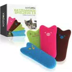KATZOX© Cuscini per gatti - Design migliorato 2021 I Cuscini all’erba gatta I Accessorio per gatti I Cuscini per gatti resistenti a morsi e graffi I Cuscini con erba gatta I Gioco per gatti