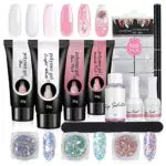 Kit Ricostruzione Unghie Gel, Poly Nail Gel Kit, Kit Unghie Gel