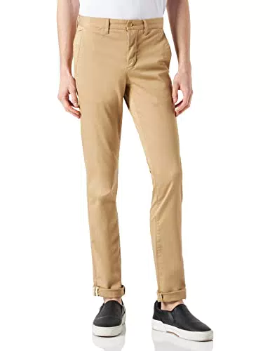 Lacoste HH2661 Pantaloni Chino Slim Fit, Viennois, 46/34 Uomo