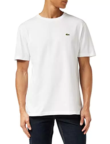 Lacoste - Th7618 Sport T-Shirt Uomoarge, Bianco