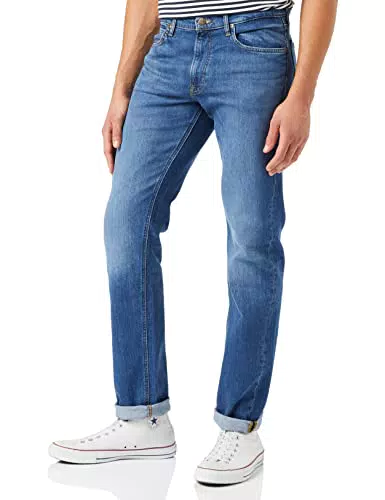 Lee Daren Zip Fly Jeans, Blu, Uomo