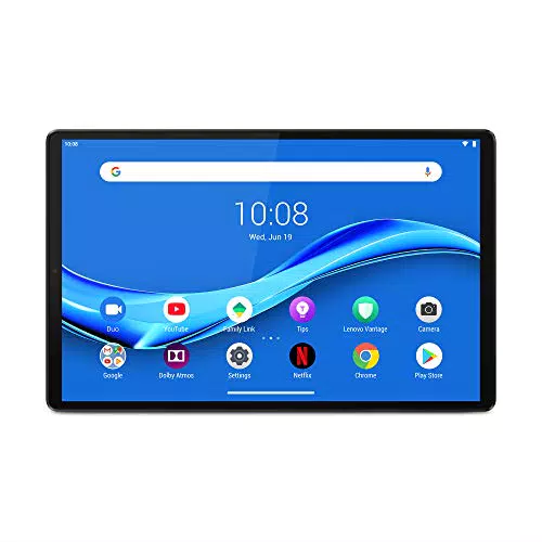 Lenovo Tab M10 FHD Plus 4G LTE 128 GB 26, 2 cm Mediatek 4 GB Wi-Fi 5 Android 9.0 Gris