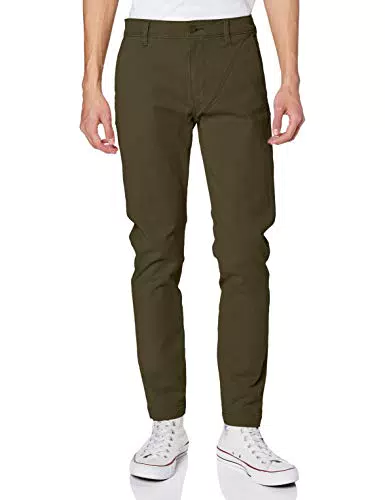 Levi's XX Chino Std II GD B, Verde, Uomo