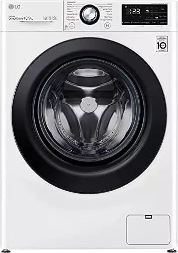 LG F4WV310SAE Lavatrice a Carica Frontale 10.5 Kg, Classe Energetica A