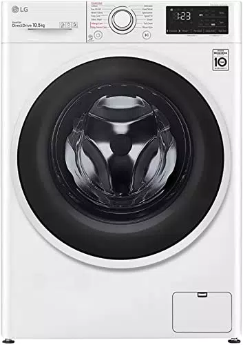 LG F4WV310STE Lavatrice a Carica Frontale 10.5 Kg, 1400 Giri/min