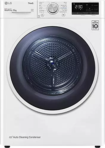 LG RH80V9AVHN Asciugatrice Smart a Carica Frontale 8 Kg
