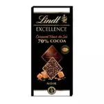 Lindt Excellence Passion Tavoletta di Cioccolato Fondente 70% Cacao con Caramello e Sale