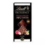 Lindt Excellence Passion Tavoletta di Cioccolato Fondente 70% cacao con Lampone e Nocciole