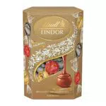 Lindt LINDOR Praline di Cioccolato al Latte, Fondente, 16 Cioccolatini Assortiti, in confezione 200g