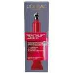 L'Oréal Paris Contorno Occhi Revitalift Laser X3, Azione Antirughe Anti-Età con Acido Ialuronico e Pro-Xylane