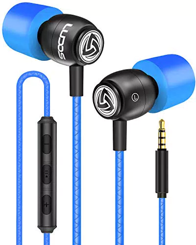 LUDOS CLAMOR Auricolari In-Ear Cuffie, Cuffiette con Filo e Microfono