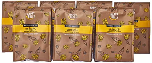 Marchio Amazon - Happy Belly Noci, 7 x 150 g