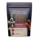 Marchio Amazon - Lifelong Stick per i denti, ricetta senza grano per cani di razza media e grande - 180g*6