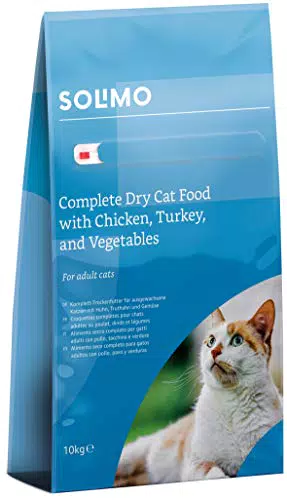 Marchio Amazon - Solimo - Alimento secco completo per gatti adulti con pollo