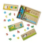 Melissa & Doug Impara le Prime Parole in Inglese, Gioco in Legno