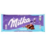 Milka, Bubbly, Tavoletta di Cioccolato al Latte con Morbido Cuore al Cacao