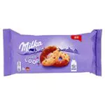 Milka Cookie Loop Biscotti con Gocce di Cioccolato al Latte Milka 100% 176g