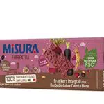 Misura Crackers Integrali con Barbabietola e Carota Nera Fibrextra