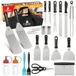 Morole Set Barbecue di Attrezzi, 30 BBQ Set Barbecue Set di Strumenti per Barbecue