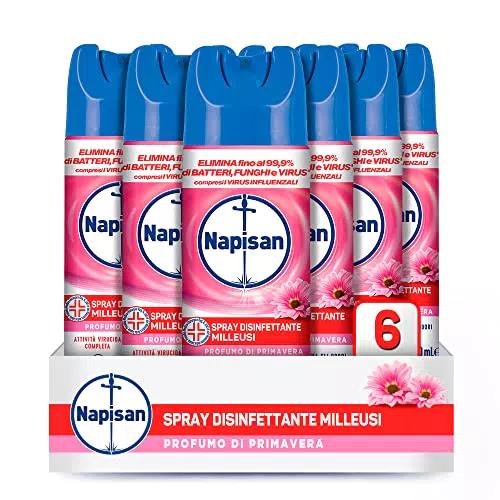 Napisan Spray Disinfettante Milleusi Fragranza Profumo di Primavera