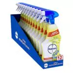 Napisan Spray Igienizzante Bagno Limone e Menta, Confezione da 12x750 ml di Igienizzante Spray Bagno