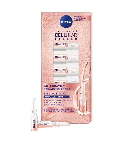 Nivea Cellular Filler Anti Gravità + Ricompattante Ampolle Effetto Lifting Siero viso