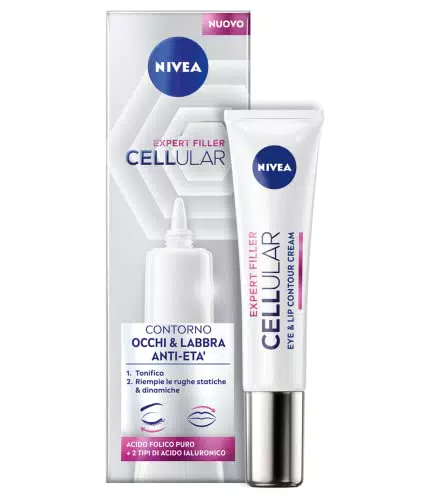 NIVEA CELLULAR EXPERT FILLER Contorno Occhi & Labbra Anti-Età 15ml
