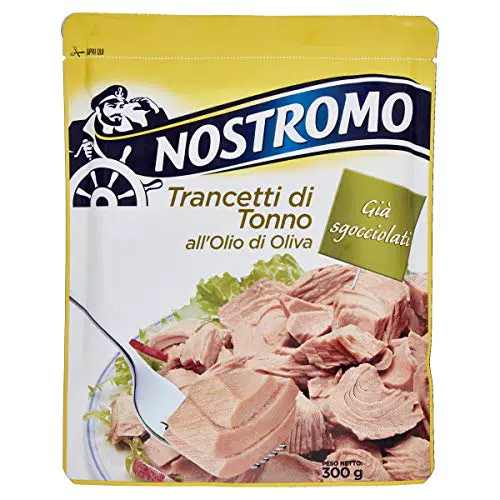Nostromo - Trancetti di tonno all'olio di oliva, 1 busta da 300gr