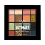NYX Professional Makeup, Palette Ombretti Ultimate, Pigmenti pressati
