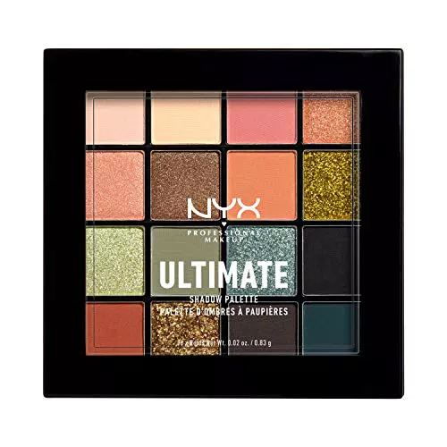 NYX Professional Makeup, Palette Ombretti Ultimate, Pigmenti pressati