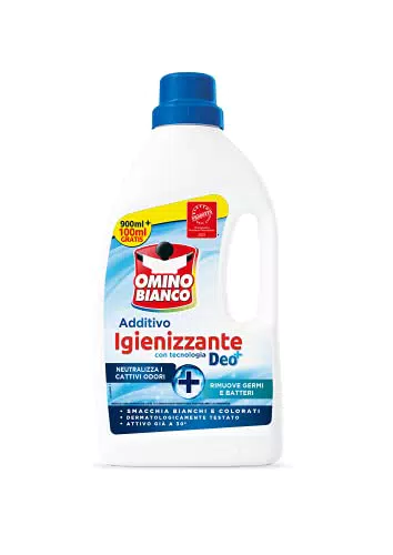 Omino Bianco - Additivo Igienizzante Liquido per Bucato