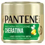 Pantene Pro-V Maschera Capelli Lisci Effetto Seta, Protezione Cheratina