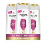 Pantene Pro-V Shampoo Capelli Ricci, per Ricci Perfettiuminosi e Corposiaxi Formato da 3 x 675 ml