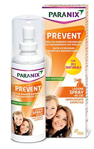 Paranix Prevent Lozione Spray Crea un Ambiente Sfavorevole all'Insediamento dei Pidocchi