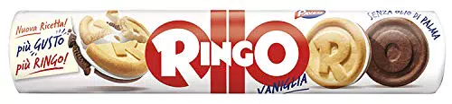 Pavesi Ringo Biscotti Farciti con Crema al Gusto Vaniglia