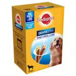 Pedigree Dentastix Snack per la Igiene Orale, Cane Grande + 25 kg Confezione Scorta