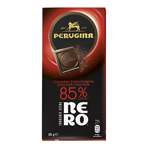 Perugina NERO Fondente Extra 85% Tavoletta di Cioccolato Fondente