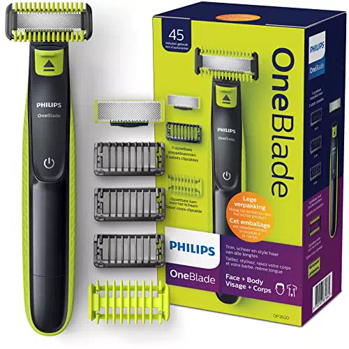 Philips QP2620/20, Trimmer elettrico viso e corpoulticolore