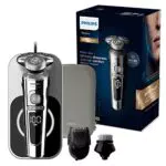 Philips SP9863/14 Rasoio Elettrico S9000 Prestige Wet&Dry Rasoio Elettrico da Uomo con Sensore BeardAdapt
