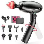 Pistola Massaggio Muscolare Riscaldanteassaggiatore Muscolare a Percussione per Tessuti Profondi Ampiezza 14 mm