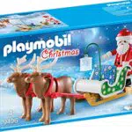 Playmobil 9496 - Giocattolo Slitta di Babbo Natale con Renne