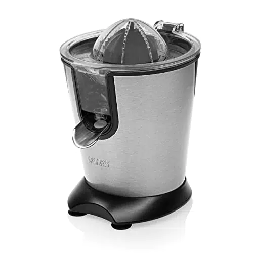 Princess 201850 Spremiagrumi, 160 W, Acciaio Inossidabile